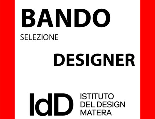 Bando selezione Designer